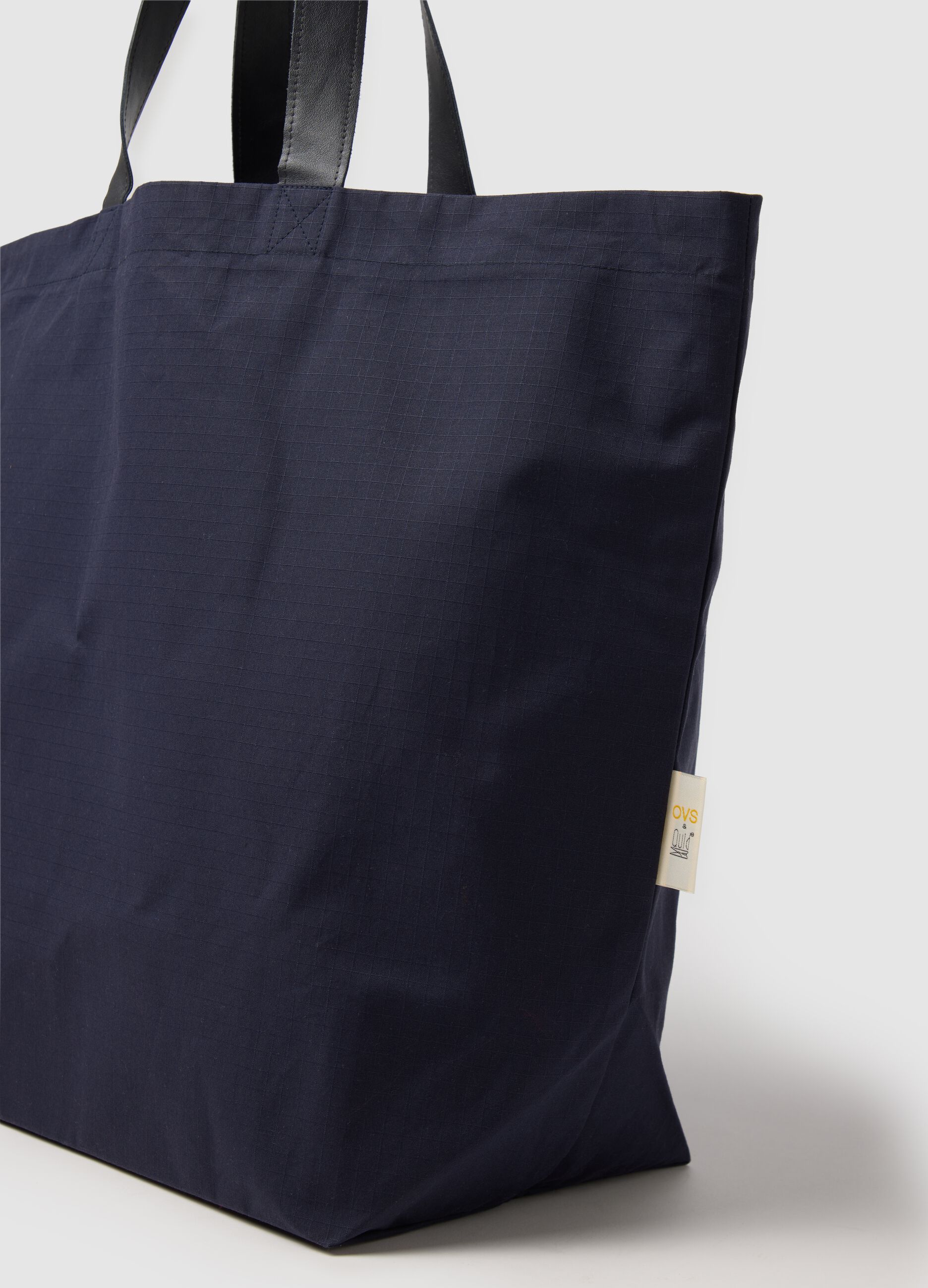 Shopper da uomo cotone blu QUID