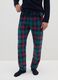 Multicolour check regular-fit pyjama trousers_1