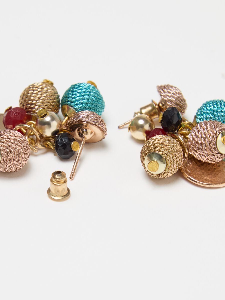 Earrings with sphere pendants_2