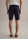 Blue stretch-cotton chino shorts, regular fit_2