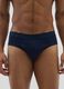 Set of blue pure cotton regular fit briefs tripack_1