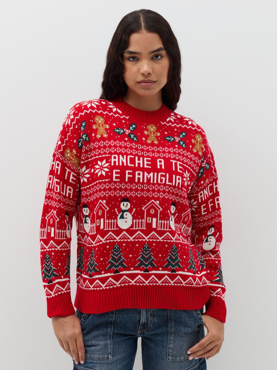 Christmas Jumper with Christmas designs_0