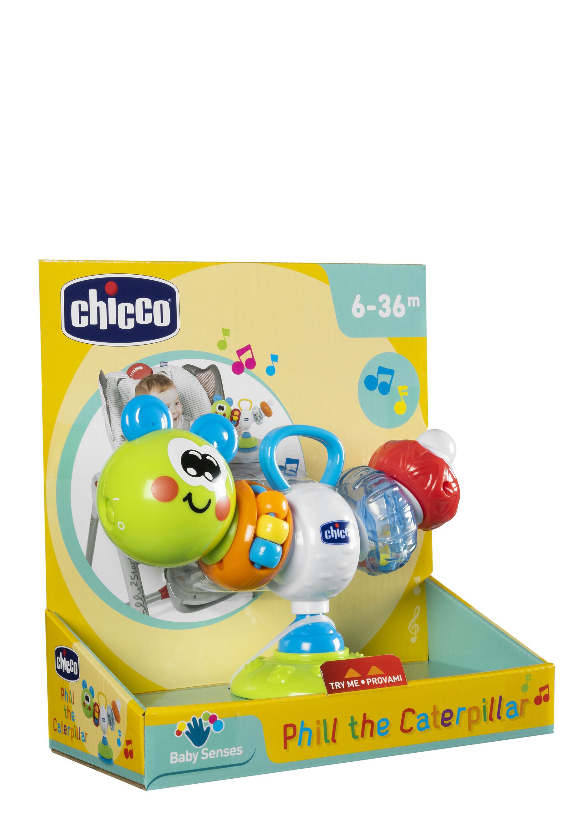 Chicco dancing caterpillar toy
