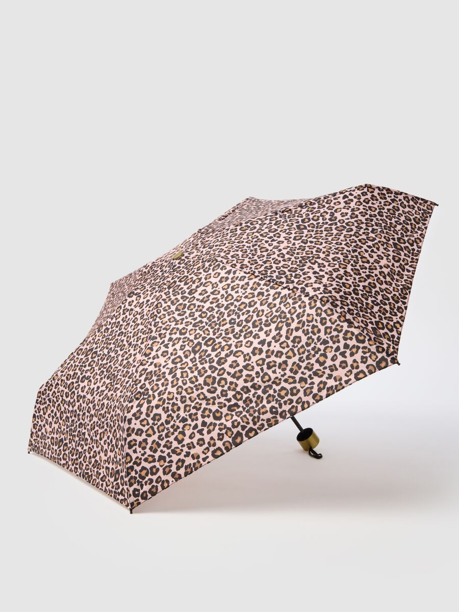 Ombrello leopardato pieghevole_1