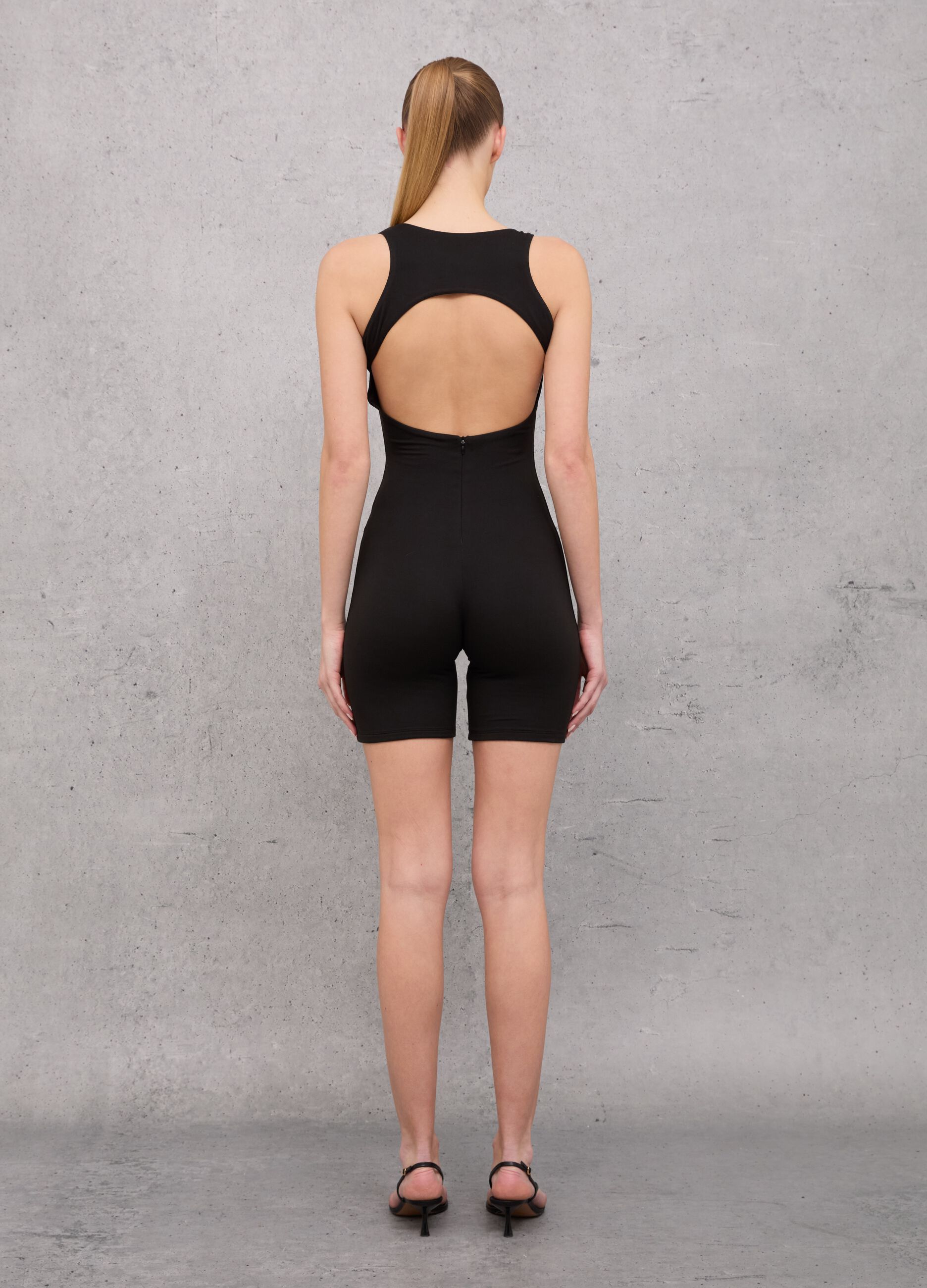 Mid Jumpsuit Cut Out