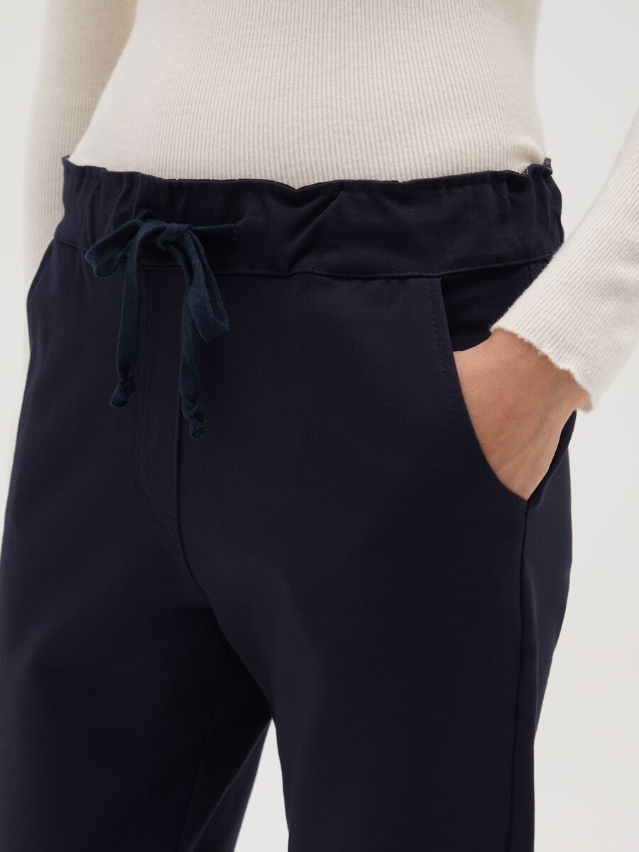 Blue Stretch Trousers_3