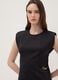 Black midi dress in stretch fabric, slim fit_1
