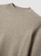 Maglia beige in misto viscosa e lana_1