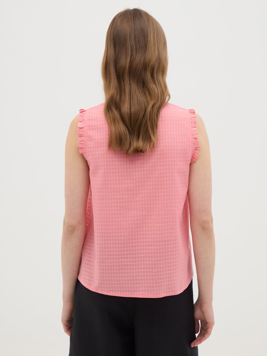 Women's Pink Pure Cotton Regular Fit Top_3