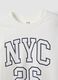 White organic cotton graphic print T-shirt for boys_4