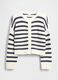 White and Blue Striped Cotton Cardigan_3