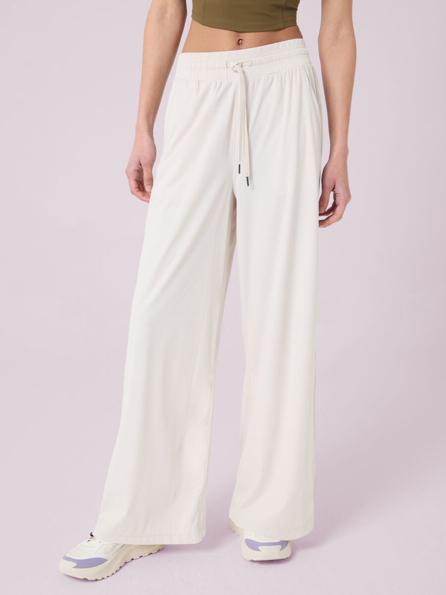 ALTAVIA STUDIO wide-leg trousers with drawstring_1