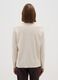 Beige long-sleeve top with textured details_2