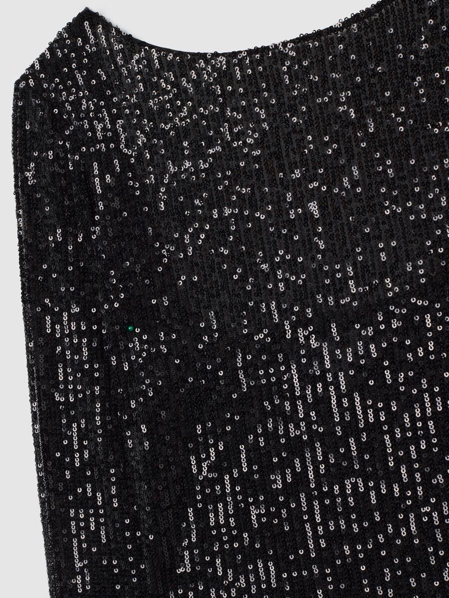 Black long-sleeve t-shirt with sequins_1