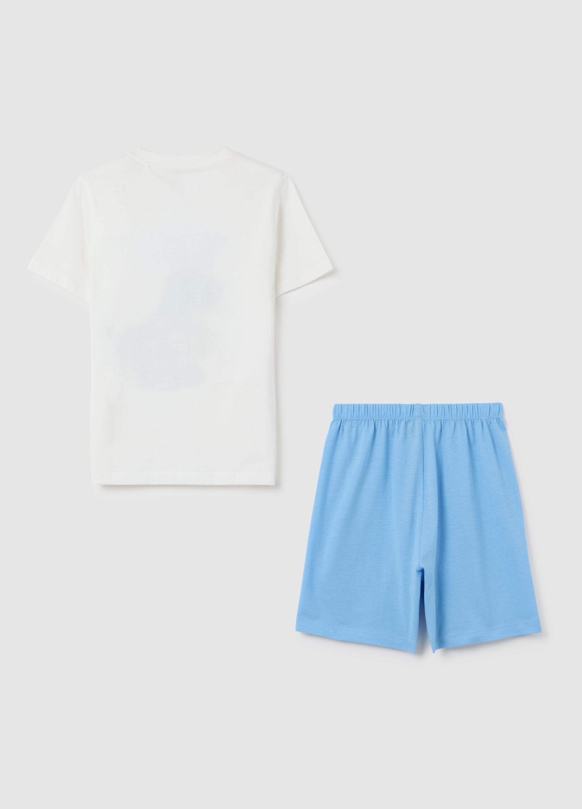 Multicolour children's pyjama in pure cotton regular fit