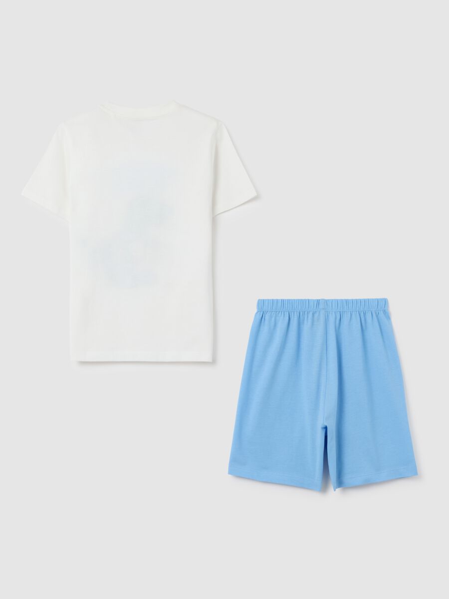 Multicolour children's pyjama in pure cotton regular fit_1