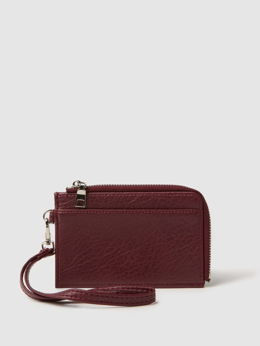 Red zip wallet_0
