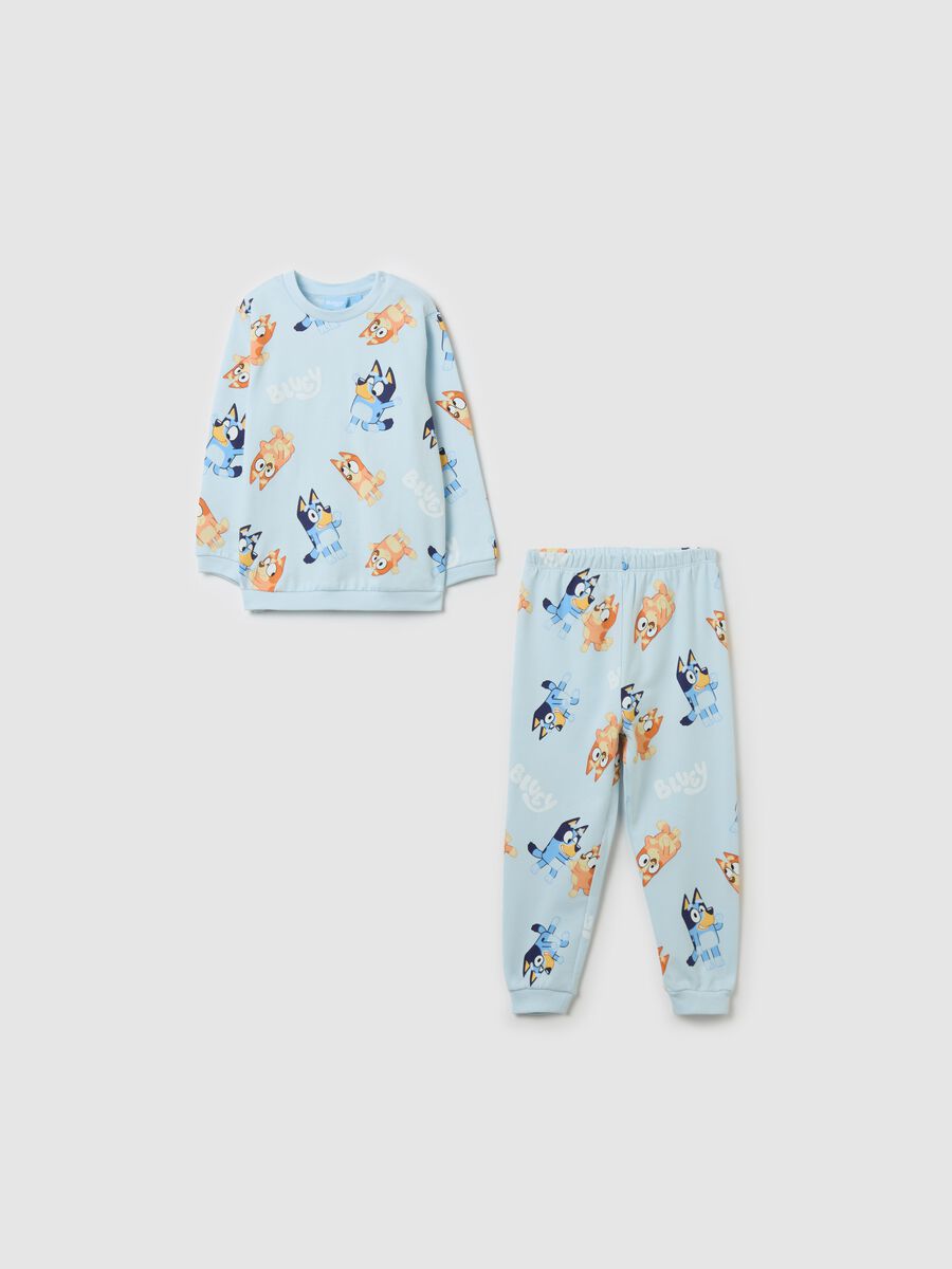 Organic cotton pyjamas with Bluey print_0