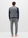 Grey cotton pyjamas with long sleeves_2