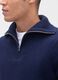 Men's Blue Cotton Blend Jumper_3