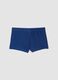 Blue stretch swim boxer shorts_1