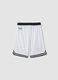 Shorts bianchi con vita elasticizzata per ragazzo comfort fit_1