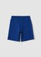 Boys&rsquo; blue pure cotton shorts with elasticated waist_1