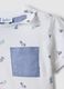White pure cotton t-shirt for boys regular fit with designs_2
