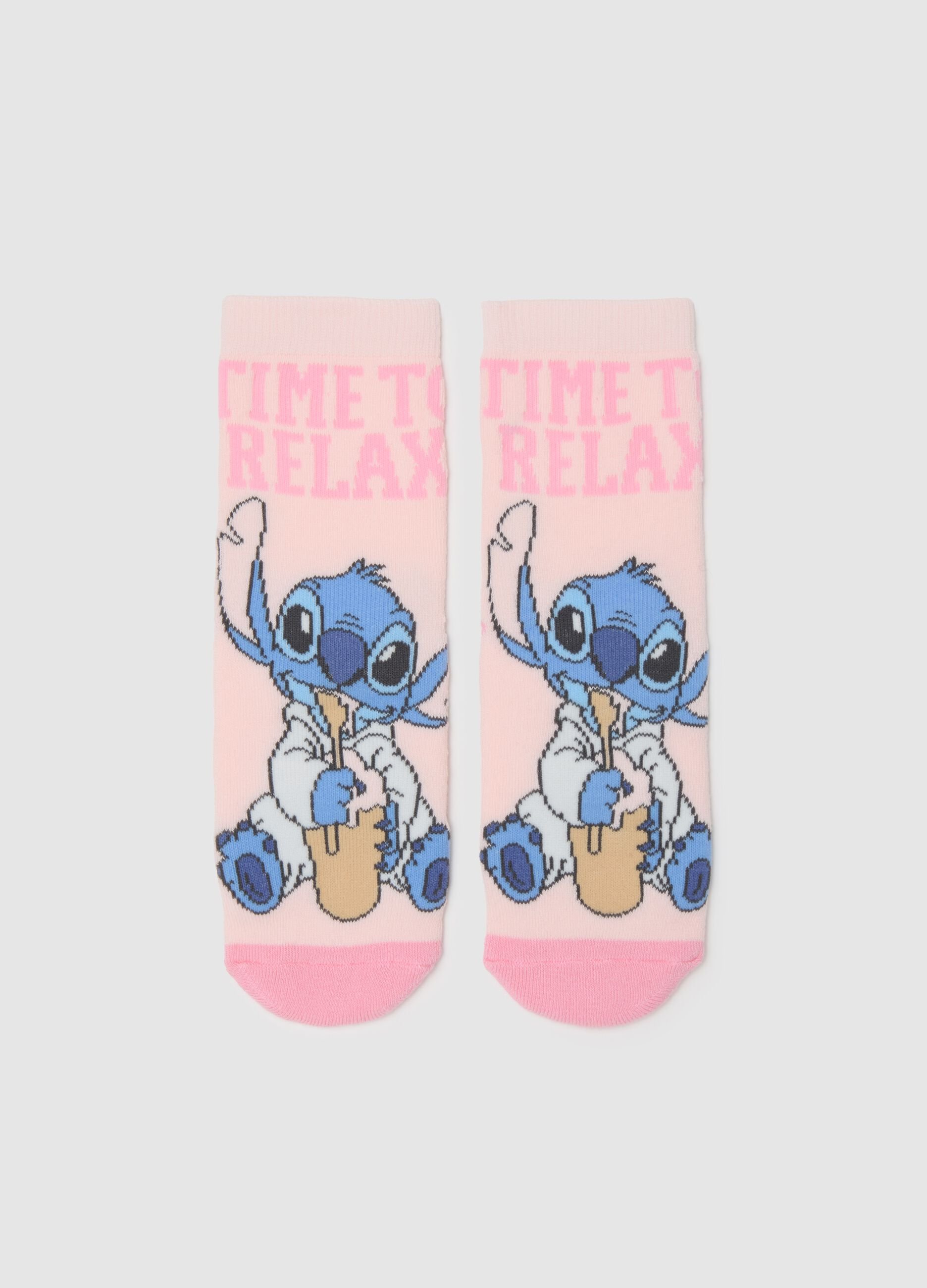 Girl's multicoloured cotton blend socks