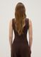 Brown fitted bodysuit with square neckline_3