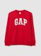 Felpa girocollo con patch logo GAP_1