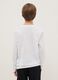 White pure cotton regular fit t-shirt for boys_1