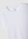 Bipack di t-shirt bianche girocollo in puro cotone organico_2