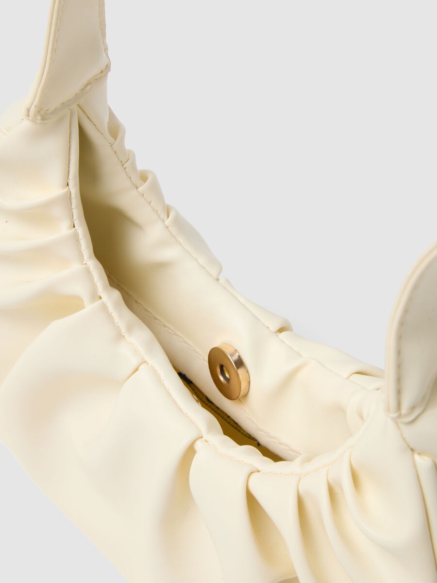 White girl's bag with draping_2