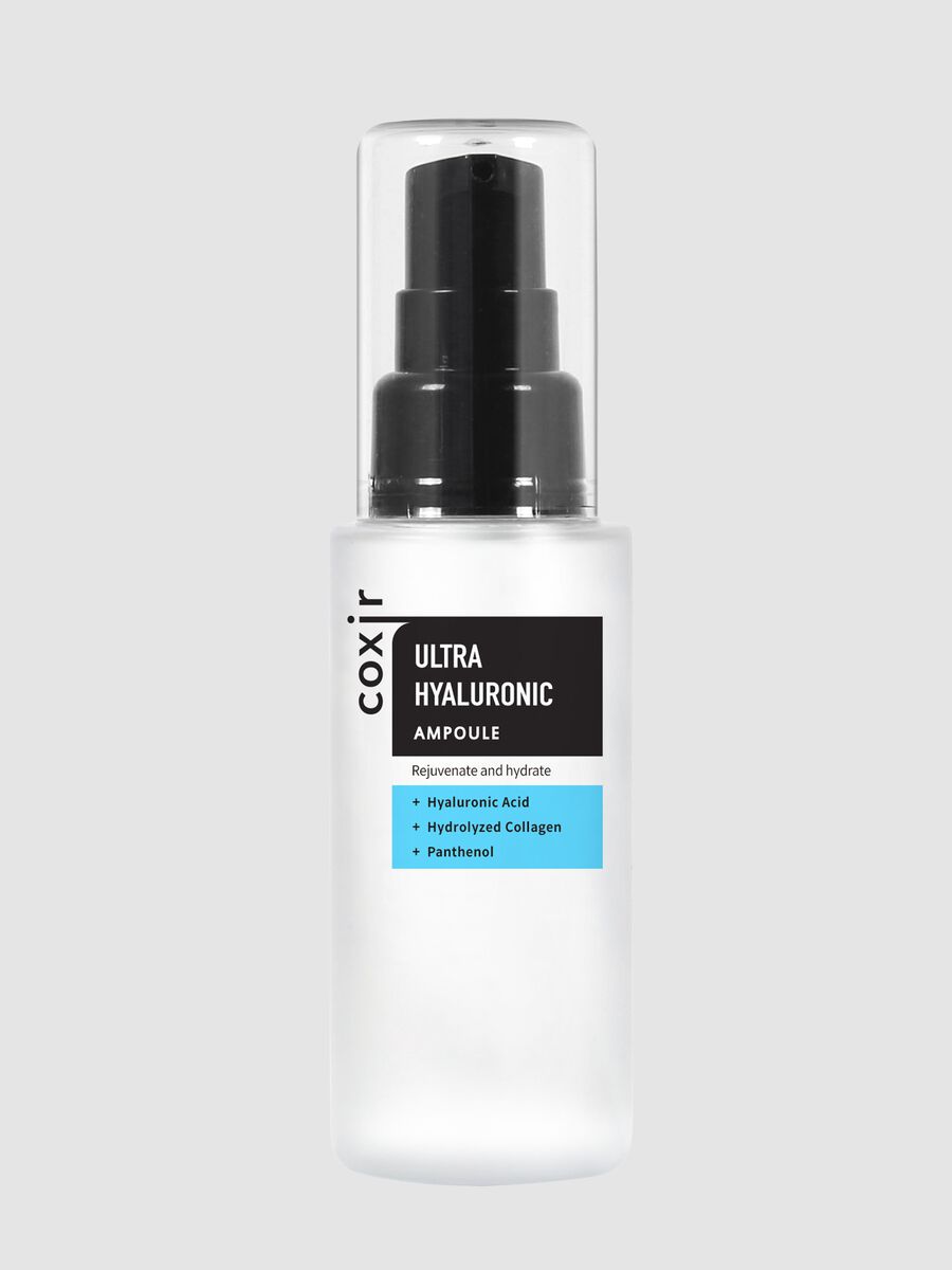 Facial Serum with Hyaluronic Acid, Aloe Vera and Collagen: Instant Hydration for More Elastic and Radiant Skin - Korean Skincare_0