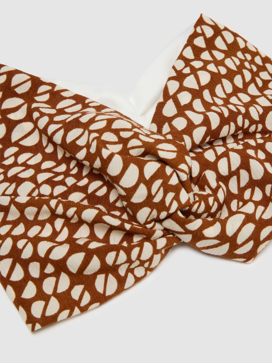 Fascia per capelli da donna in viscosa multicolor QUID_1