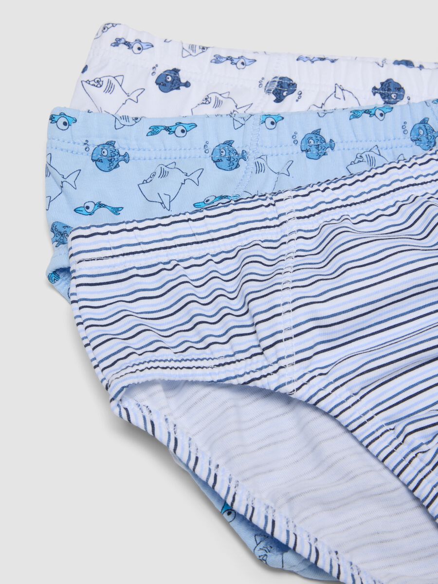 Multipack slip in puro cotone multicolor da bambino_3