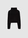 Girls' Black Turtleneck Sweater Regular Fit_4