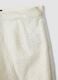 Shorts bianchi in puro cotone sangallo con fondo smerlato regular fit_5