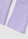 Purple organic cotton flared trousers_3