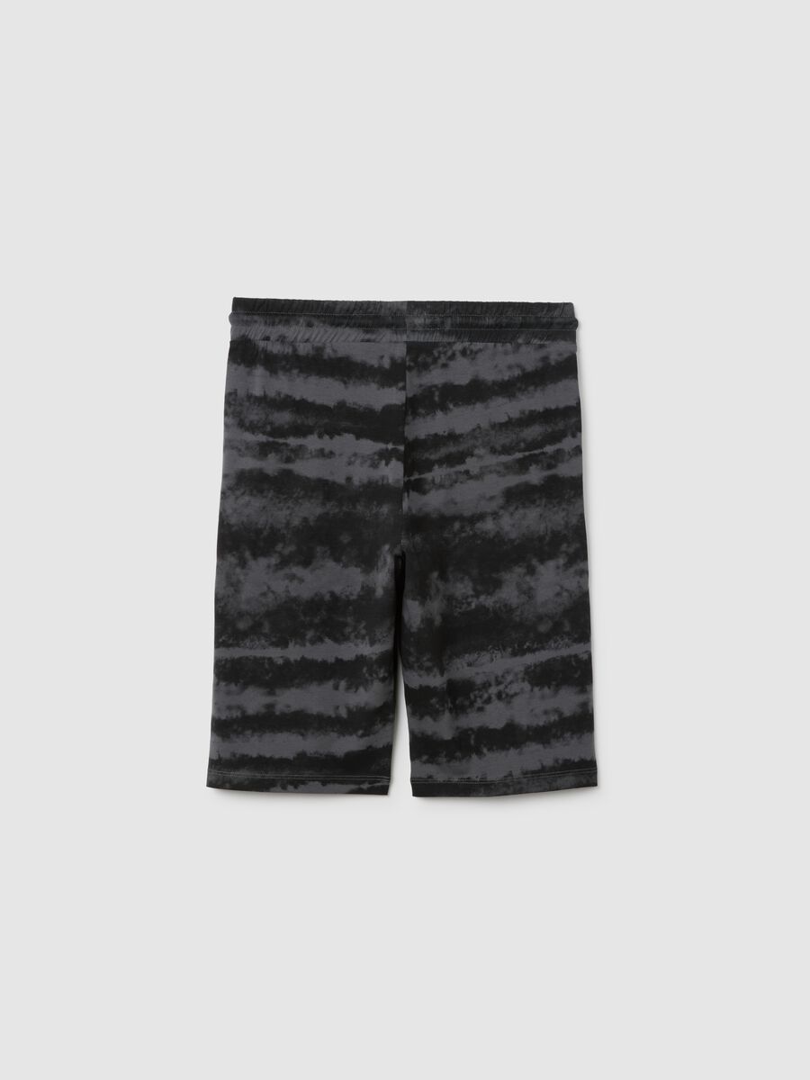 Pantaloncini da ragazzo in puro cotone multicolor regular fit_1