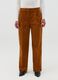 Straight-fit trousers in corduroy with darts_1