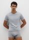 Pack of three grey pure cotton boxer shorts regular fit_0