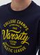 Long-sleeved T-shirt with "Varsity College" print_1