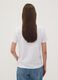 White pure cotton T-shirt with Hokusai print_3