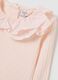 Girl's pink stretch cotton blouse regular fit_2