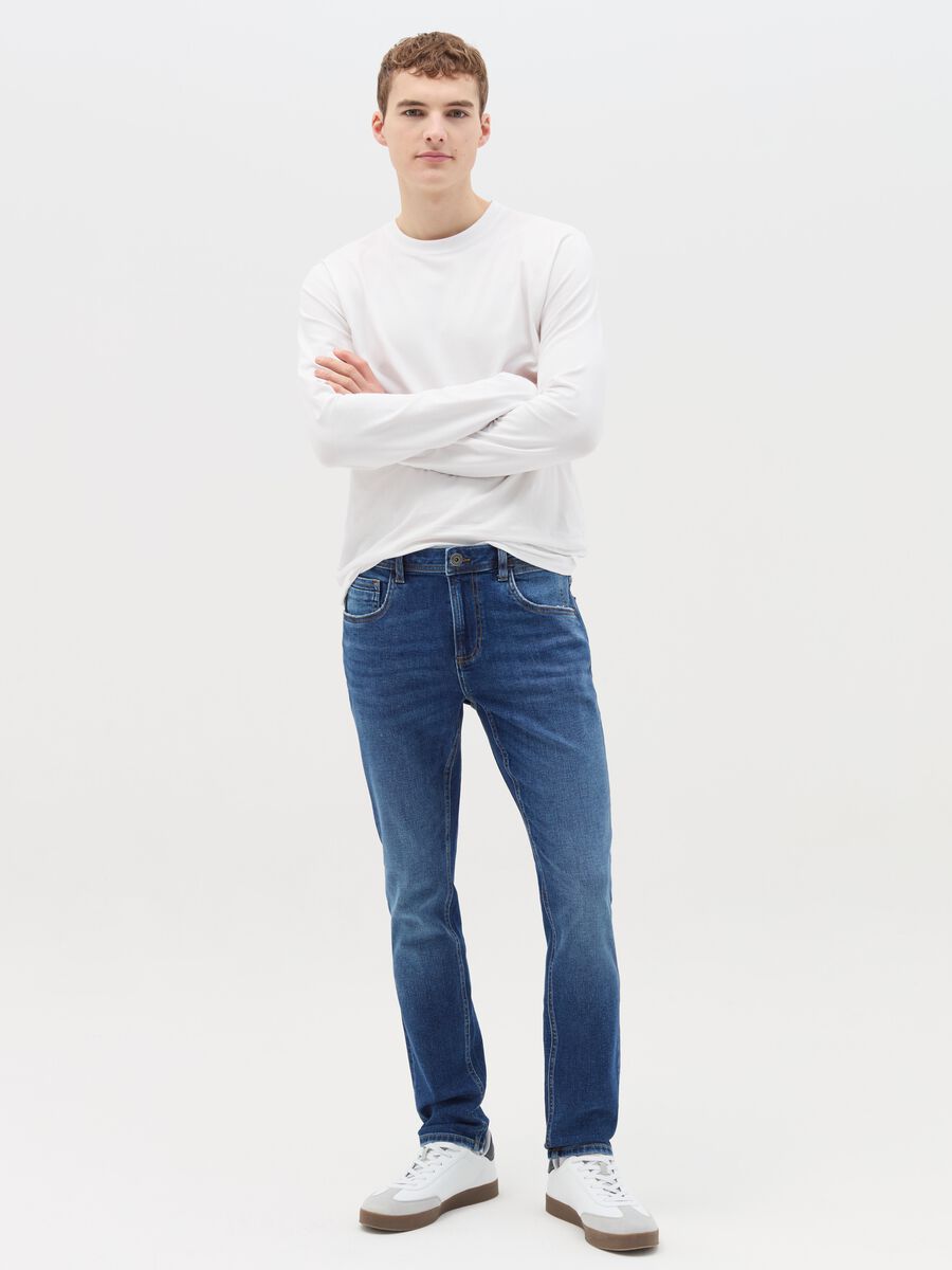 Skinny-fit stretch jeans_0