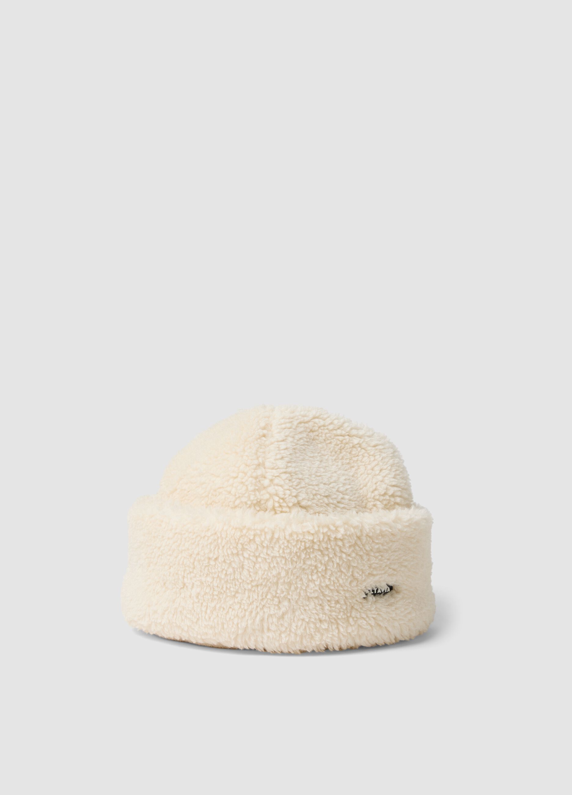 Breathable Thermal Teddy-Effect Beanie ALTAVIA WITH DEBORAH COMPAGNONI