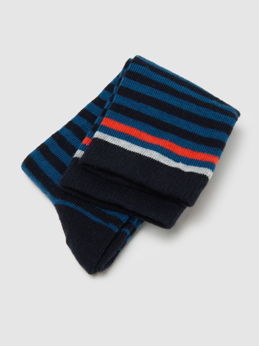 Tripack calze lunghe da bambino in misto cotone multicolor_2