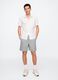 Stretch cotton shorts with drawstring_0
